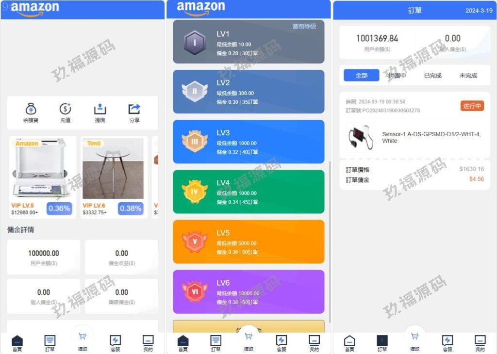 【多语言商业源码】前端Uniapp/多语言玖福刷单抢单/订单自动匹配系统/精品