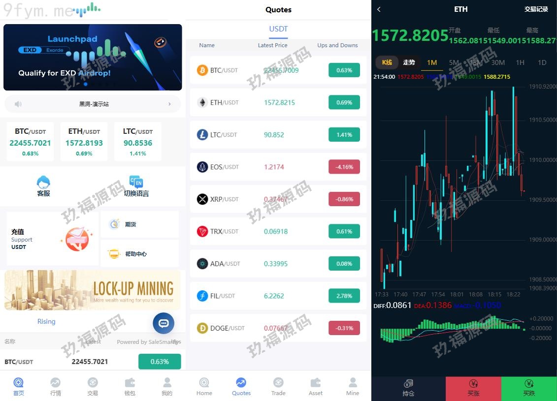 【精品源码】多语言微盘交易所/多语言微盘/仿交易所UI源码【代码开源】