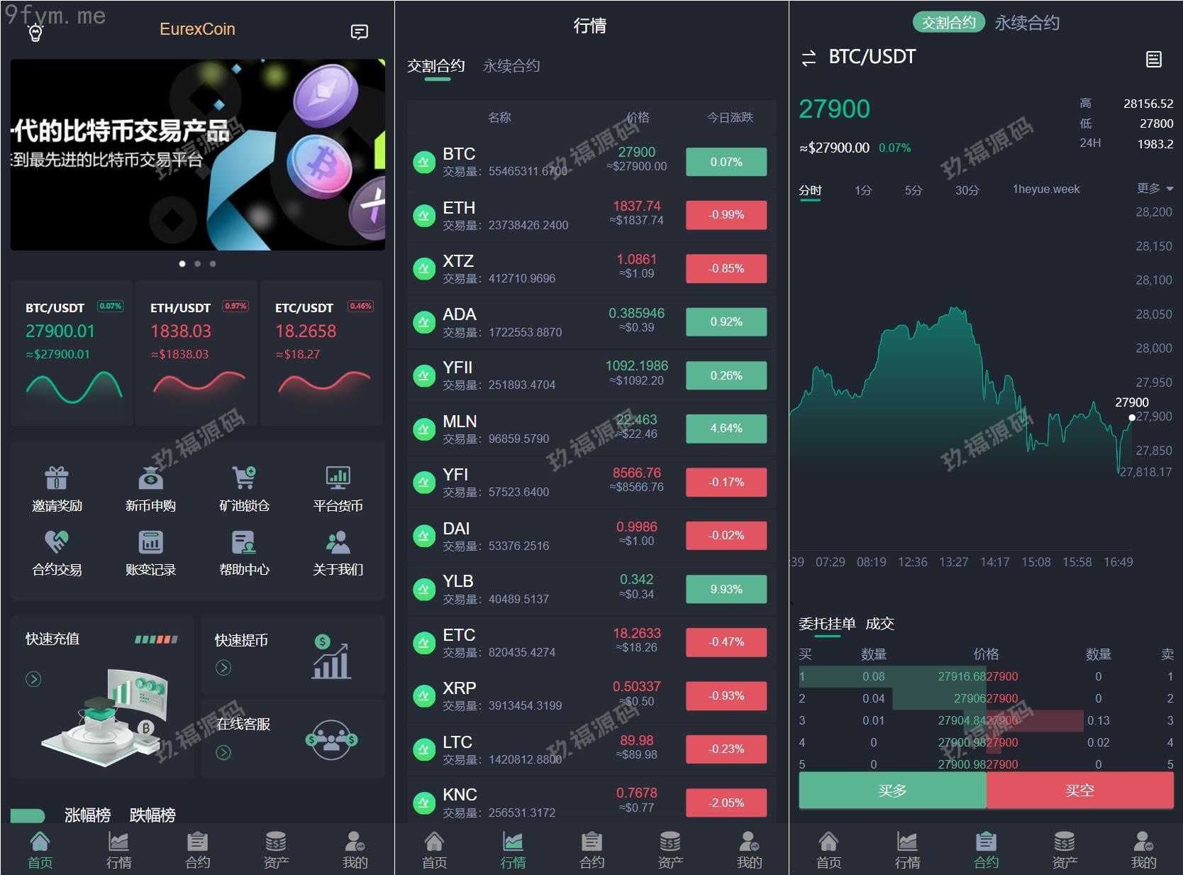 【精品源码】全开源Java交易所基于spring boot开发前端uniapp【代码开源】