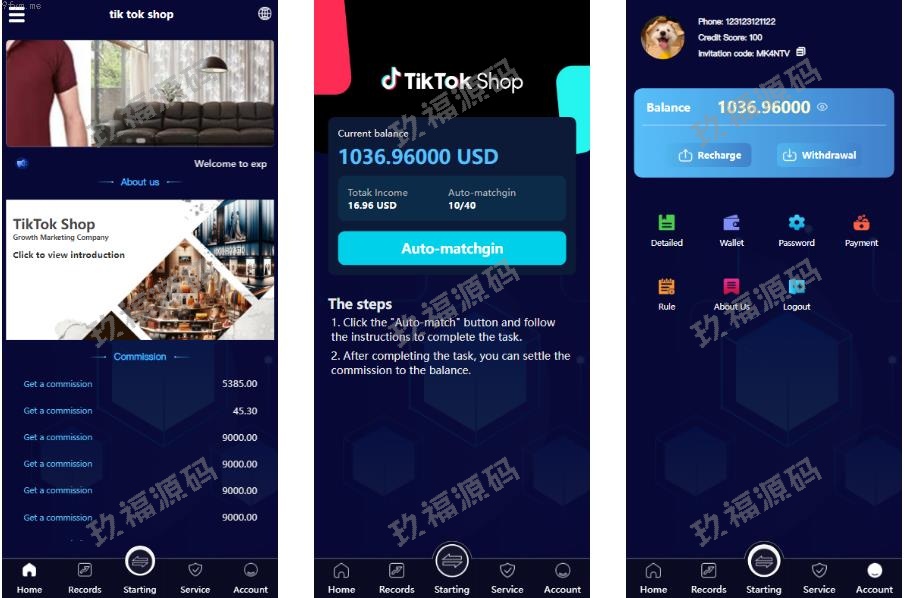 【精品源码】商业运营版本2025全新源码新版多语言TIKTOK刷单 玖福TIKTOK抢单 策略组 打针 独家【代码开源】