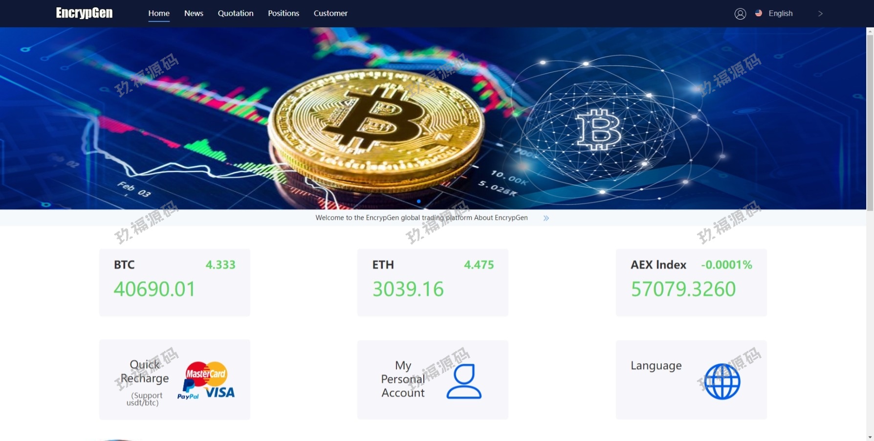全新pc版微盘系统 微盘外汇系统 usdt充值 九种语言 实名认证