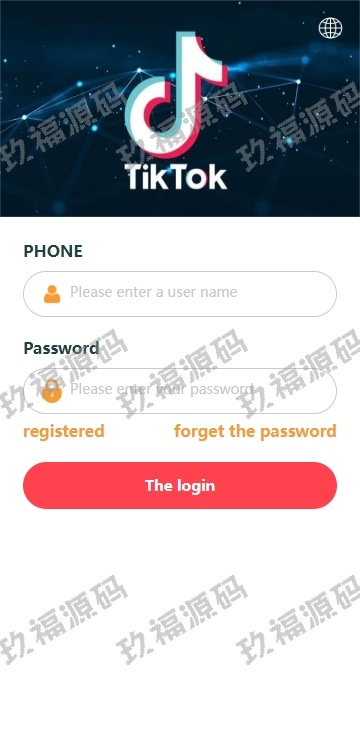 玖福tiktok抢单刷单系统 前端uniapp 多语言刷单打针