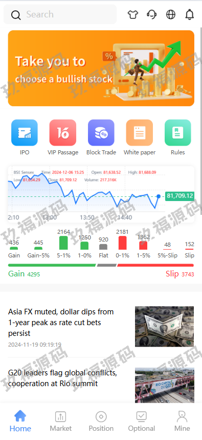 玖福股票系统 多语言股票交易策略 ipo 大宗 印度股票